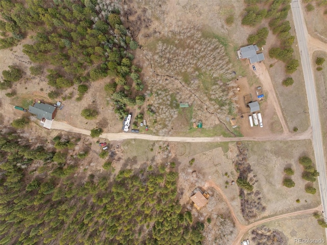 2230 County Road 72, Bailey, CO 80421 - aerial view of property's location with rural landscape