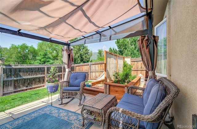 418 Hilltop Cir, Colorado Springs, CO 80905 - view of fenced backyard