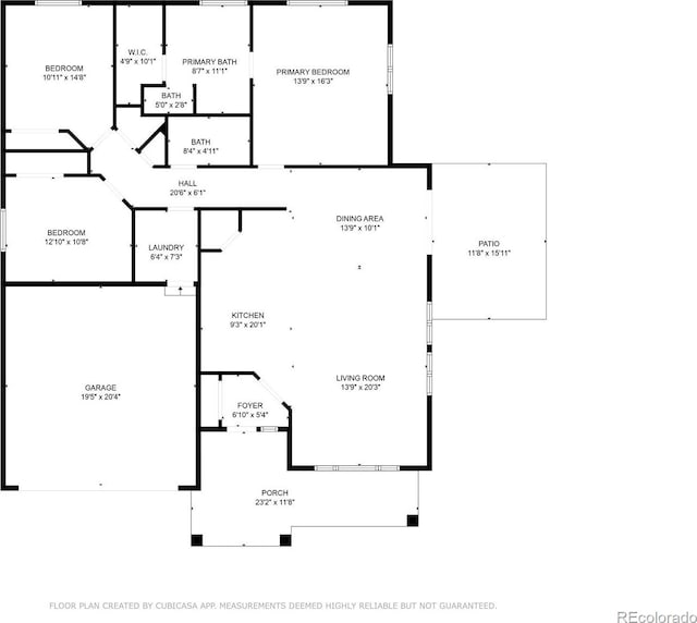 418 Hilltop Cir, Colorado Springs, CO 80905 - view of home floor plan