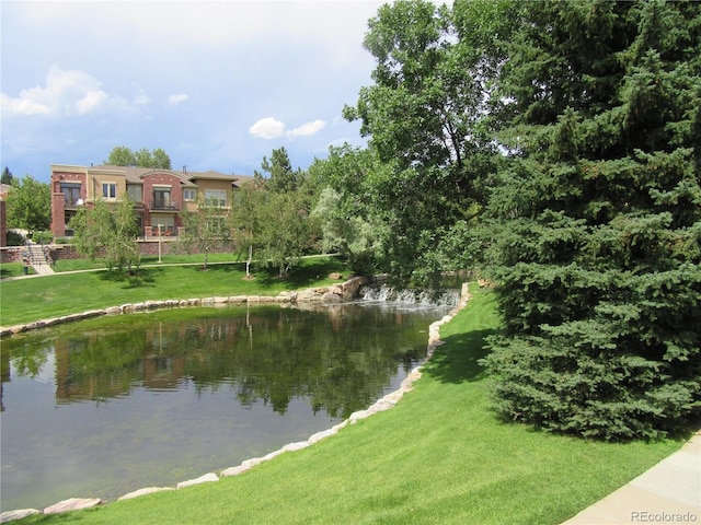 property view of water