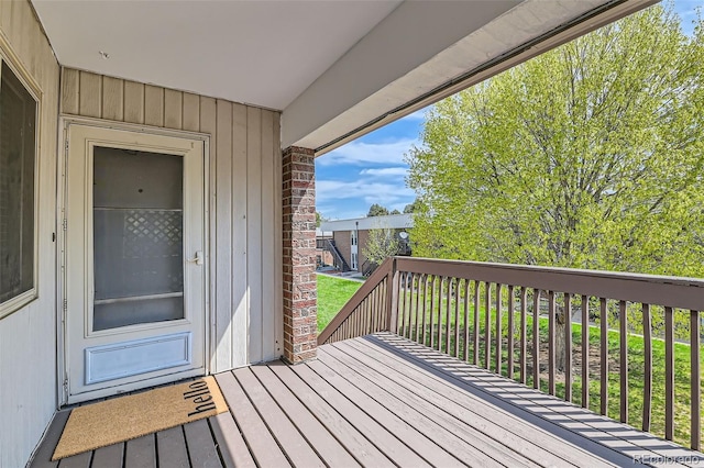 view of deck