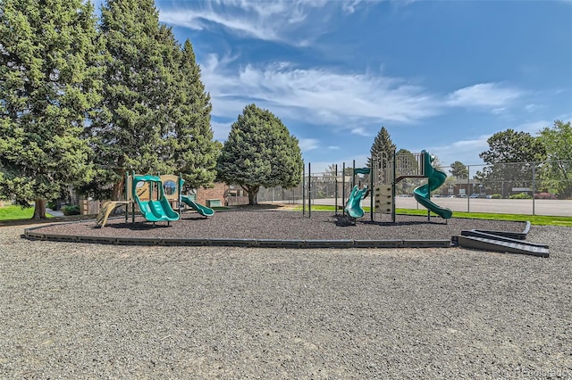 view of community playground