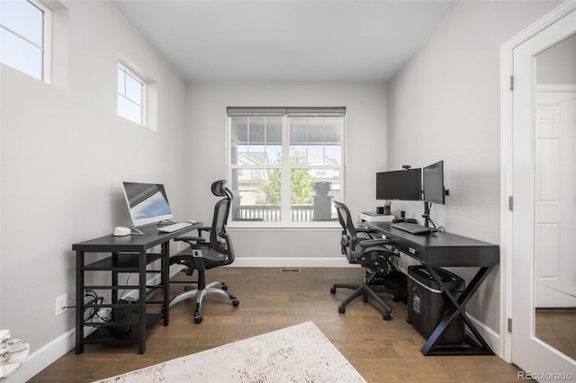 15608 E Otero Cir, Centennial, CO 80112 - office space with wood finished floors and baseboards