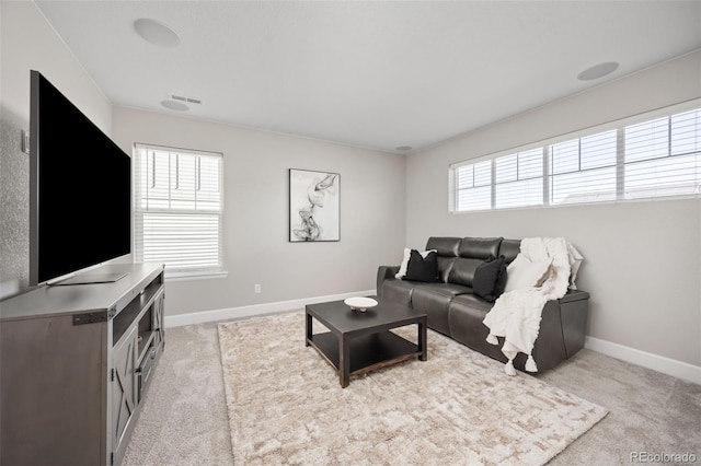 15608 E Otero Cir, Centennial, CO 80112 - living area with light colored carpet and baseboards