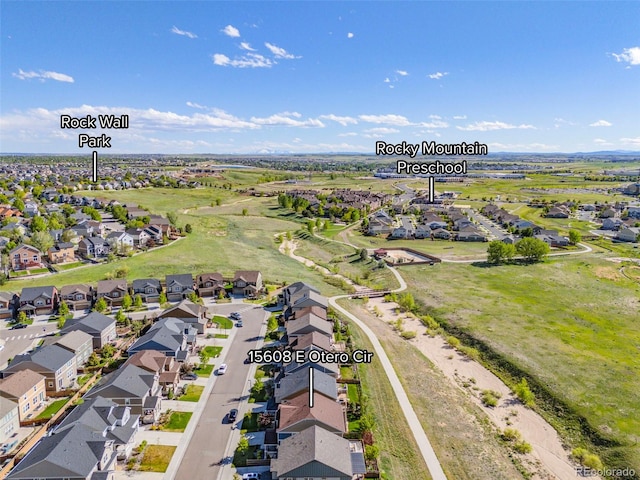 15608 E Otero Cir, Centennial, CO 80112 - aerial perspective of suburban area