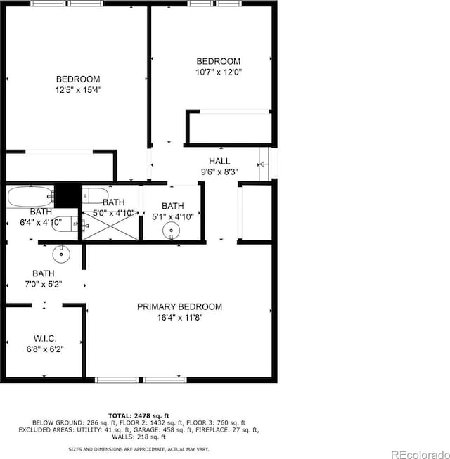 6537 S Brentwood Way, Littleton, CO 80123 - home floor plan
