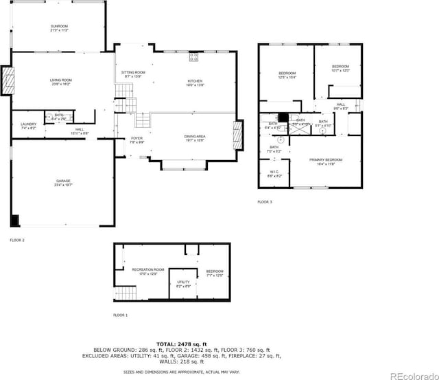 6537 S Brentwood Way, Littleton, CO 80123 - room layout
