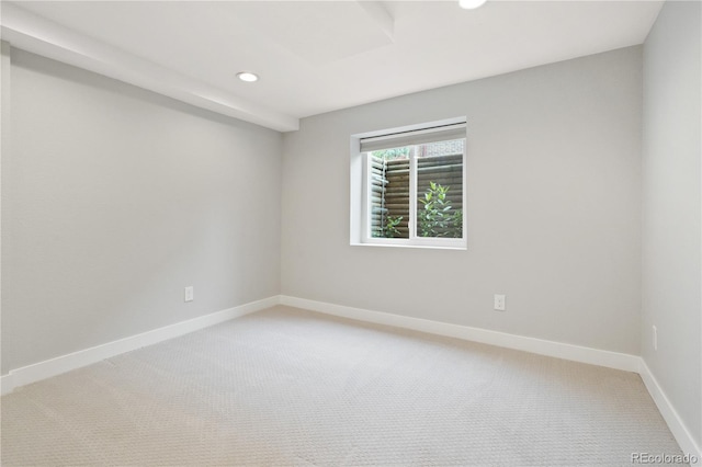 6451 S Hoyt St, Littleton, CO 80123 - unfurnished room with light carpet and recessed lighting