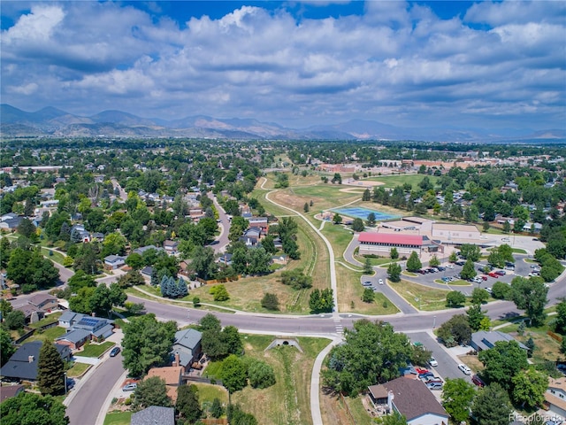 6451 S Hoyt St, Littleton, CO 80123 - bird's eye view of a mountainous background