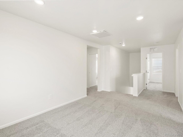 4694 Sugarcane St, Johnstown, CO 80534 - empty room featuring recessed lighting and carpet flooring