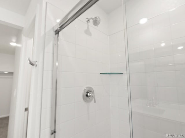 4694 Sugarcane St, Johnstown, CO 80534 - bathroom featuring a shower stall