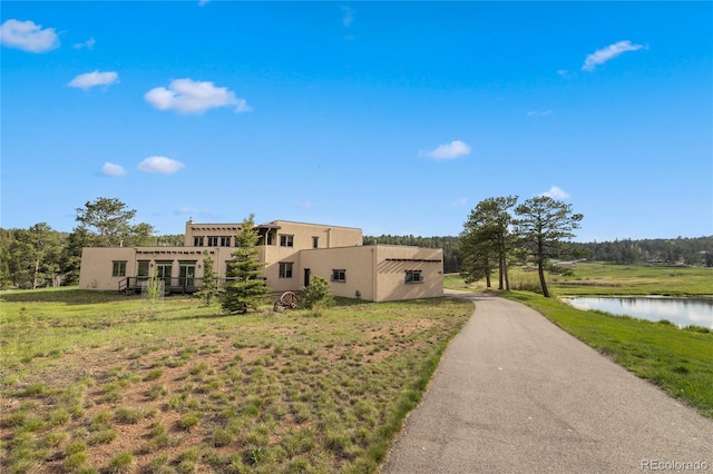 28098 Green Valley Ln, Conifer, CO 80433 - view of community featuring a water view