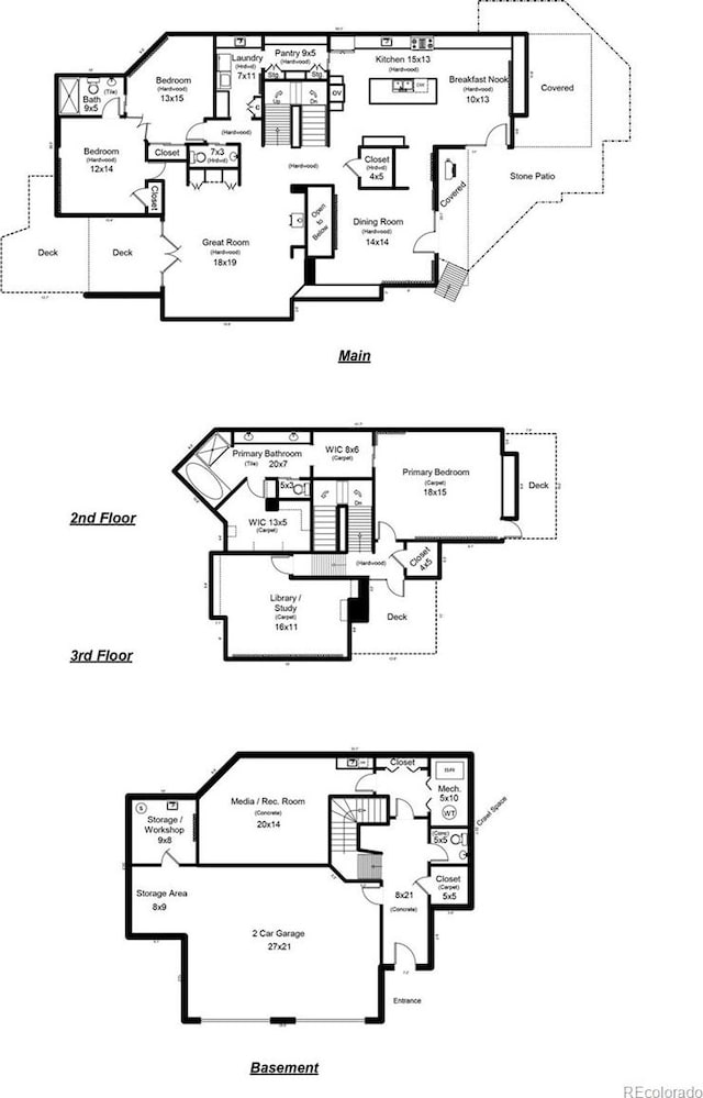 9041 Eastridge Rd, Golden, CO 80403 - home floor plan