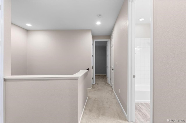 23630 E 5th Pl, Aurora, CO 80018 - hall with light carpet and recessed lighting