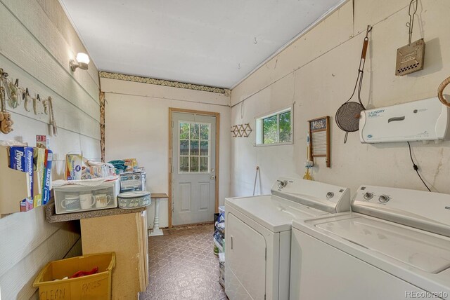 7479 Pierce St, Arvada, CO 80003 - laundry room with washing machine and dryer