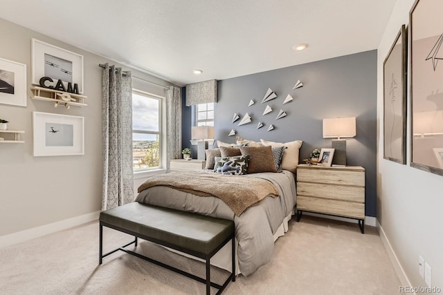 17719 Prairie Peak Trl, Parker, CO 80134 - bedroom with light carpet and baseboards
