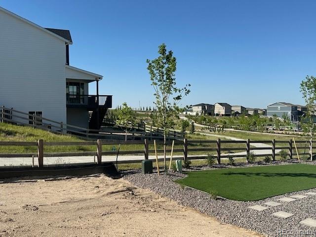 17719 Prairie Peak Trl, Parker, CO 80134 - view of yard