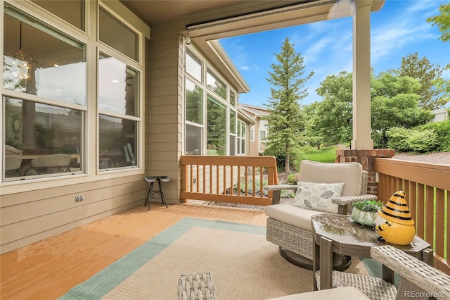 1033 Bramblewood Dr, Castle Pines, CO 80108 - view of deck