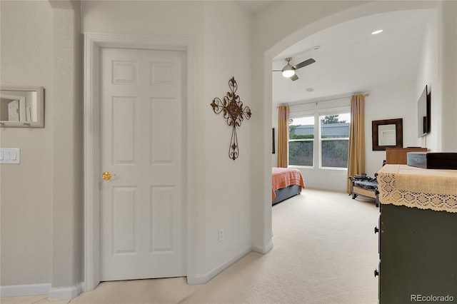 1033 Bramblewood Dr, Castle Pines, CO 80108 - bedroom featuring carpet and arched walkways