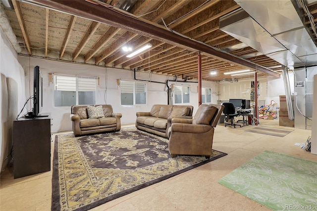 1033 Bramblewood Dr, Castle Pines, CO 80108 - living area with a desk