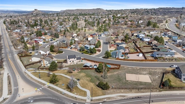 1206 Baldwin Park Cir, Castle Rock, CO 80104 - view of property location featuring a mountainous background and nearby suburban area