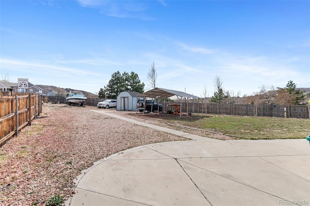 1206 Baldwin Park Cir, Castle Rock, CO 80104 - view of yard featuring driveway and a carport