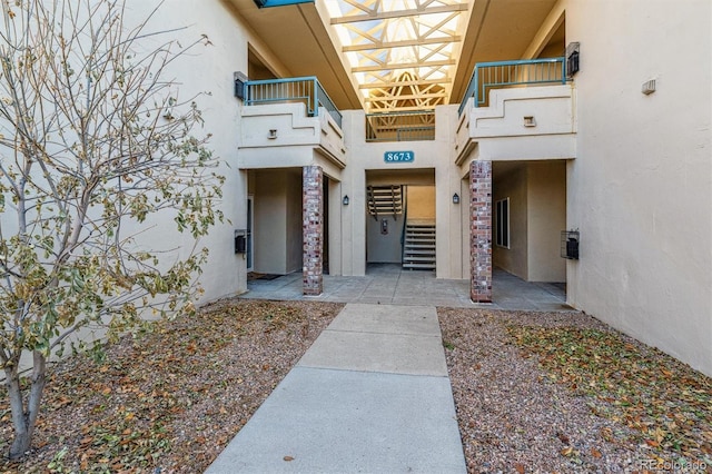 view of property entrance