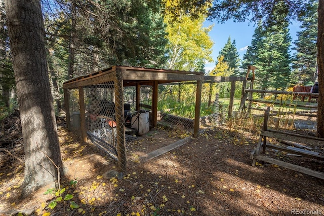 4745 Forest Ln, Howard, CO 81233 - view of yard with an outbuilding