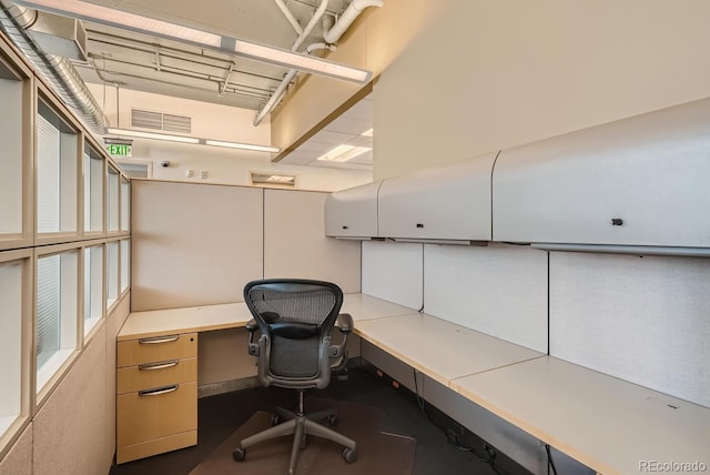 1499 Blake St Unit 1A & 1B, Denver, CO 80202 - office with built in study area