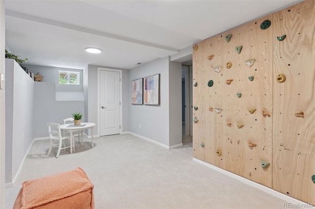 3976 S Washington St, Englewood, CO 80113 - living area with light colored carpet and baseboards
