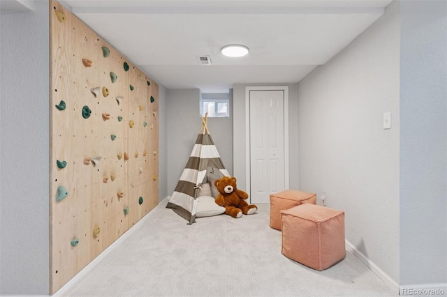 3976 S Washington St, Englewood, CO 80113 - rec room featuring carpet and baseboards