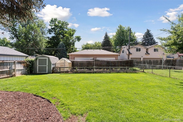 3976 S Washington St, Englewood, CO 80113 - fenced backyard with a shed and an exterior structure