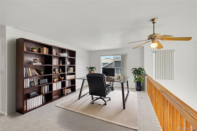 6910 E 131st Dr, Thornton, CO 80602 - office space with light colored carpet and ceiling fan