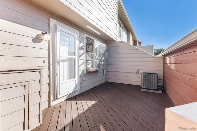 480 W Rockrimmon Blvd Unit D, Colorado Springs, CO 80919 - deck featuring central AC unit