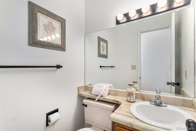 480 W Rockrimmon Blvd Unit D, Colorado Springs, CO 80919 - bathroom featuring vanity and toilet