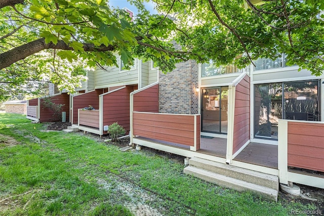 480 W Rockrimmon Blvd Unit D, Colorado Springs, CO 80919 - view of side of home featuring a yard