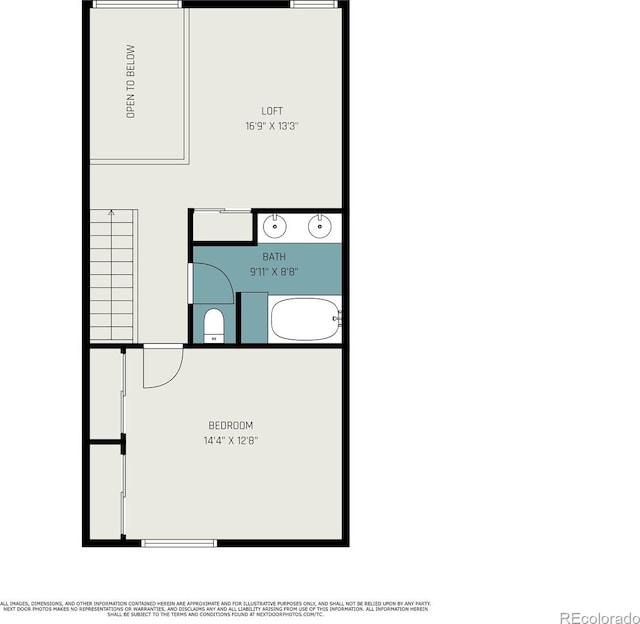 480 W Rockrimmon Blvd Unit D, Colorado Springs, CO 80919 - property floor plan