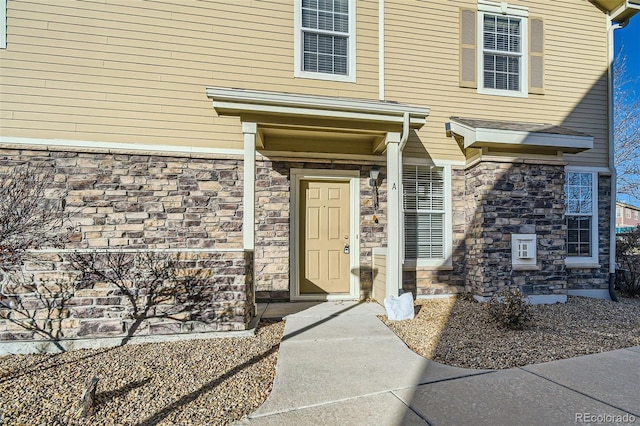 view of property entrance