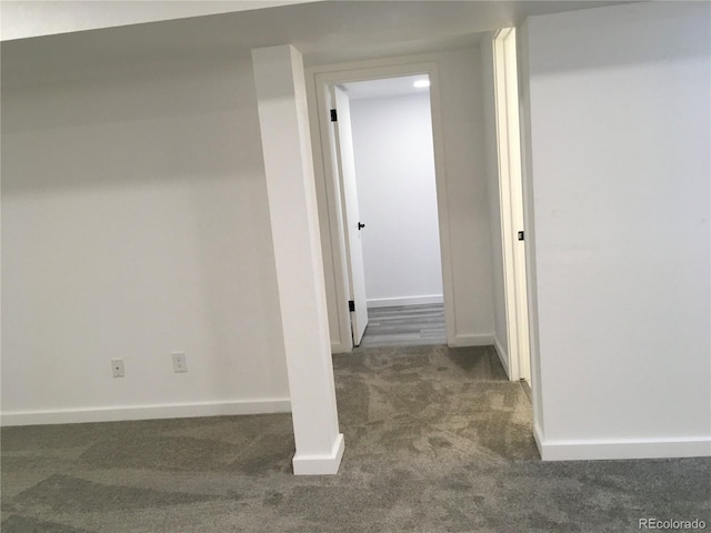 6411 W 82nd Dr, Arvada, CO 80003 - hall with carpet flooring and baseboards