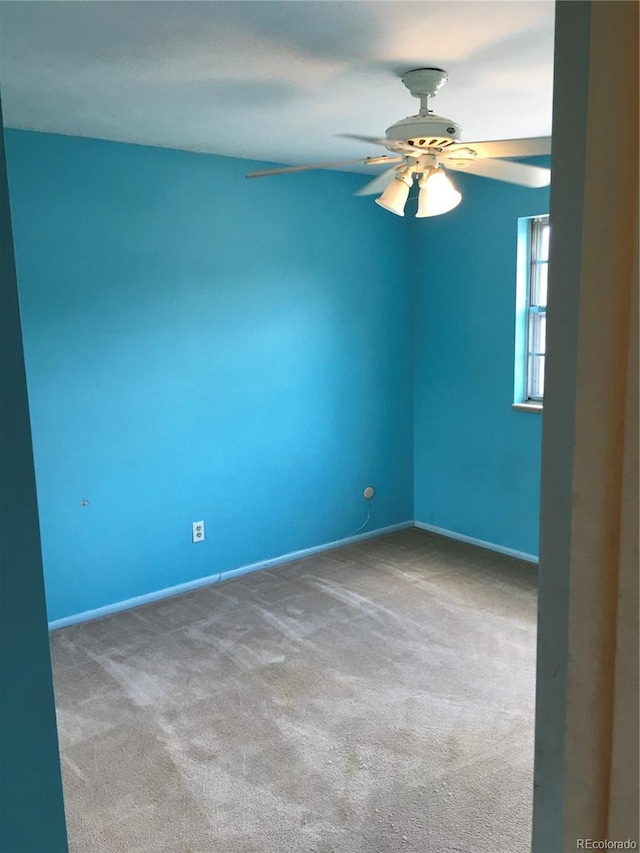 6411 W 82nd Dr, Arvada, CO 80003 - carpeted spare room with a ceiling fan and baseboards