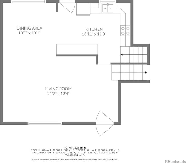 6411 W 82nd Dr, Arvada, CO 80003 - floor plan / room layout
