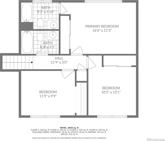 6411 W 82nd Dr, Arvada, CO 80003 - property floor plan