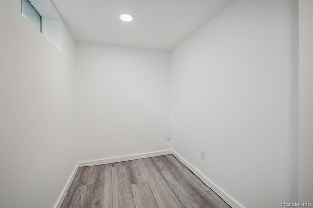 6411 W 82nd Dr, Arvada, CO 80003 - unfurnished room with wood finished floors and recessed lighting