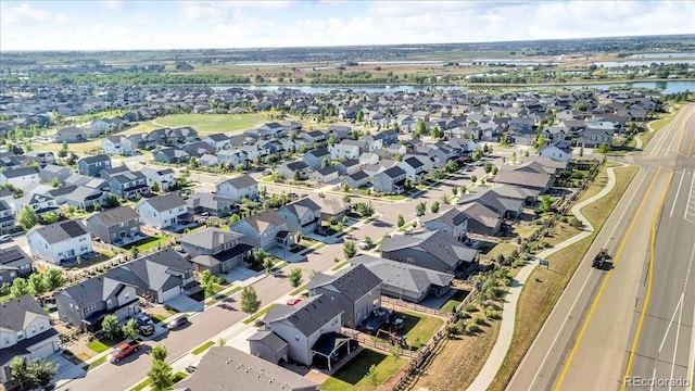 12862 Crane River Dr, Longmont, CO 80504 - aerial view of property's location with nearby suburban area