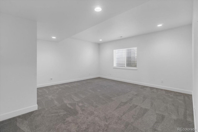 12862 Crane River Dr, Longmont, CO 80504 - carpeted empty room featuring recessed lighting
