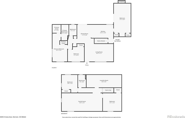 5455 E Iowa Ave, Denver, CO 80222 - room layout