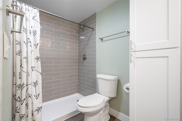 5455 E Iowa Ave, Denver, CO 80222 - full bath with toilet and a tile shower