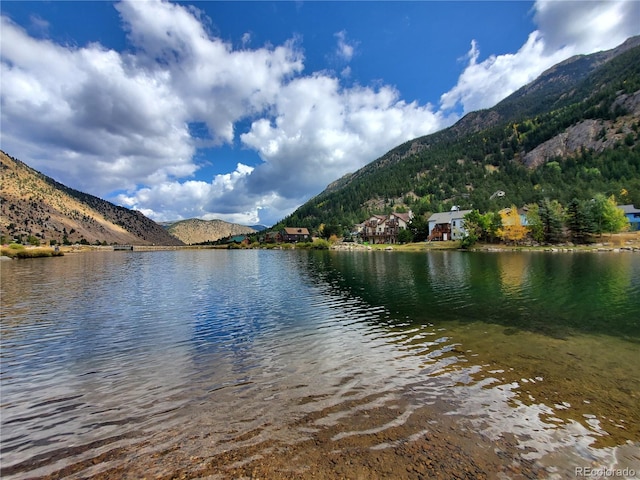 808 Rose St, Georgetown, CO 80444 - water view with mountains