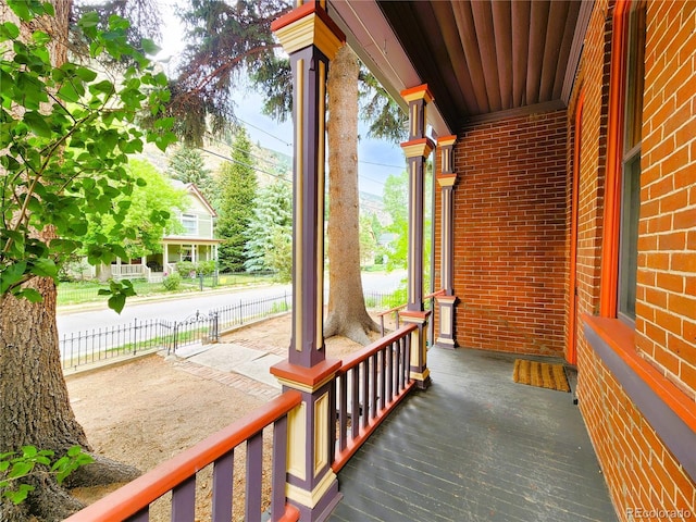 808 Rose St, Georgetown, CO 80444 - view of porch
