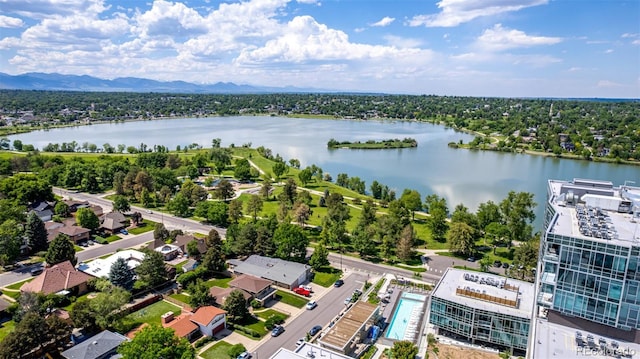 4200 W 17th Ave Unit 212, Denver, CO 80204 - drone / aerial view of a large body of water